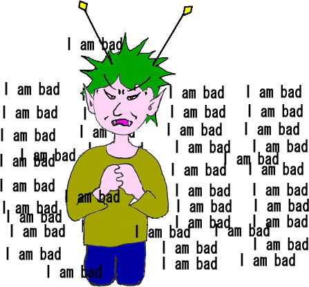 The alien still keeps praying that it is bad.