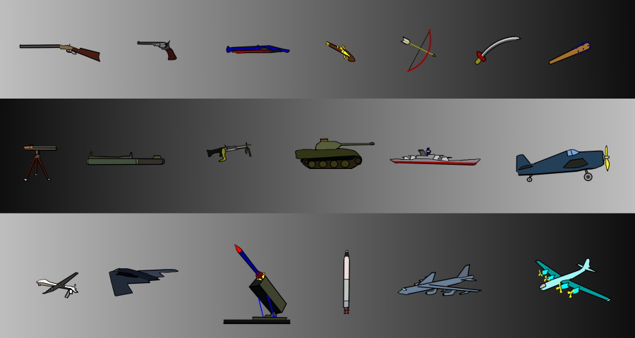 Evolution of the weapon