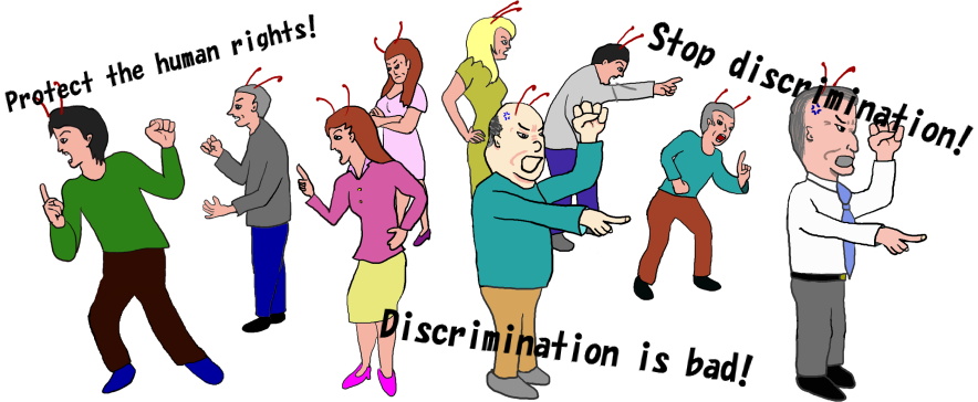 Stop discrimination!