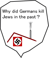 Why did Germans kill Jews in the past？
