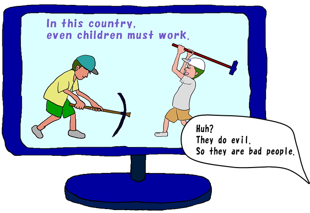 child labour on TV