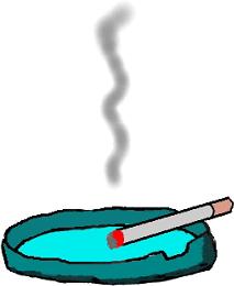 a cigarette