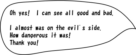 Oh,yes! I can see all good and bad.