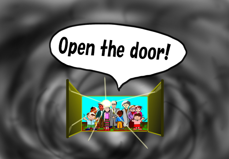 Open the door!