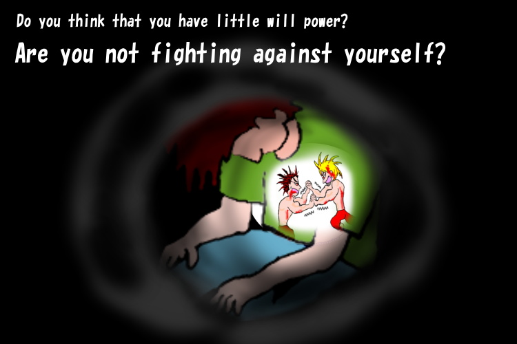 Are you not fighting against yourself?